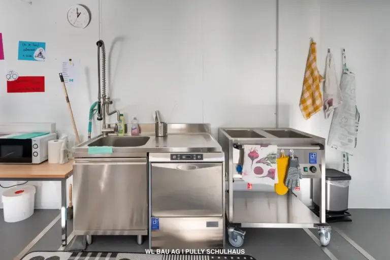 Kochnische-Schulcontainer