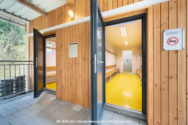 Garderoben-Pavillon-Container-FC-Adligenswil