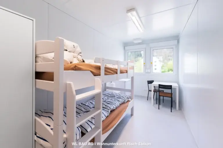 Schlafraum-Wohnunterkunft-Wohncontainer-Risch-Ebikon