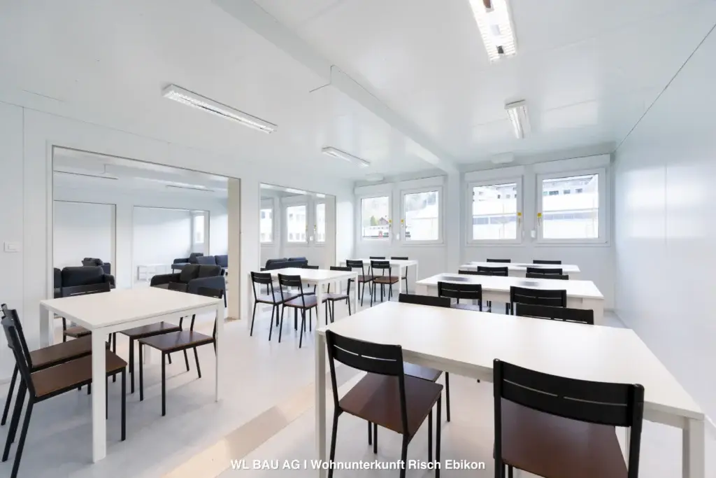 Wohnunterkunft-Aufenthaltsraum-Container-Risch-Ebikon
