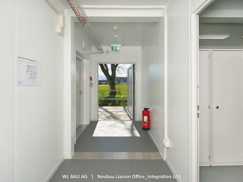 Foto-Verbindungscontainer-Container-Office