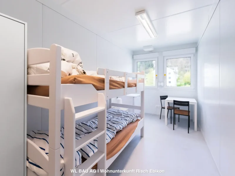 Schlafraum-Wohnunterkunft-Wohncontainer-Risch-Ebikon