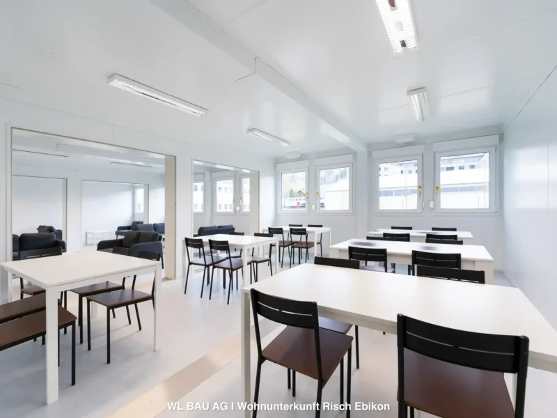 Wohnunterkunft-Aufenthaltsraum-Container-Risch-Ebikon